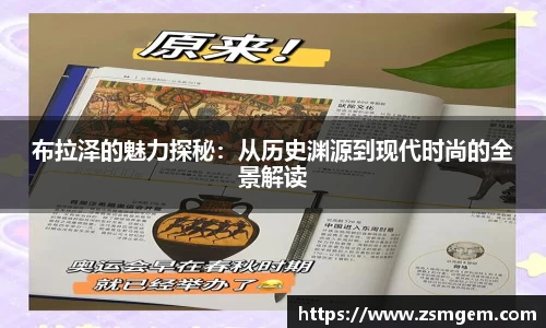 布拉泽的魅力探秘：从历史渊源到现代时尚的全景解读